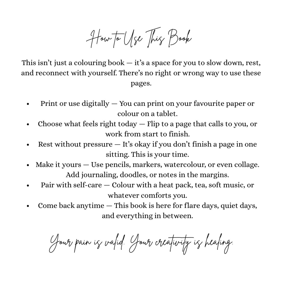 Endo & Me: A Healing Colouring Book (34-page PDF)