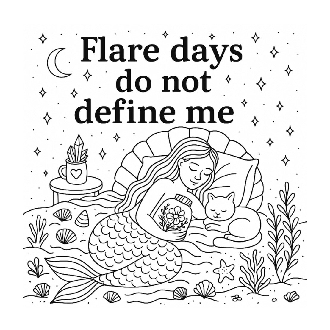 FREE - Trial Endo & Me: Healing Colouring book (11-page download)