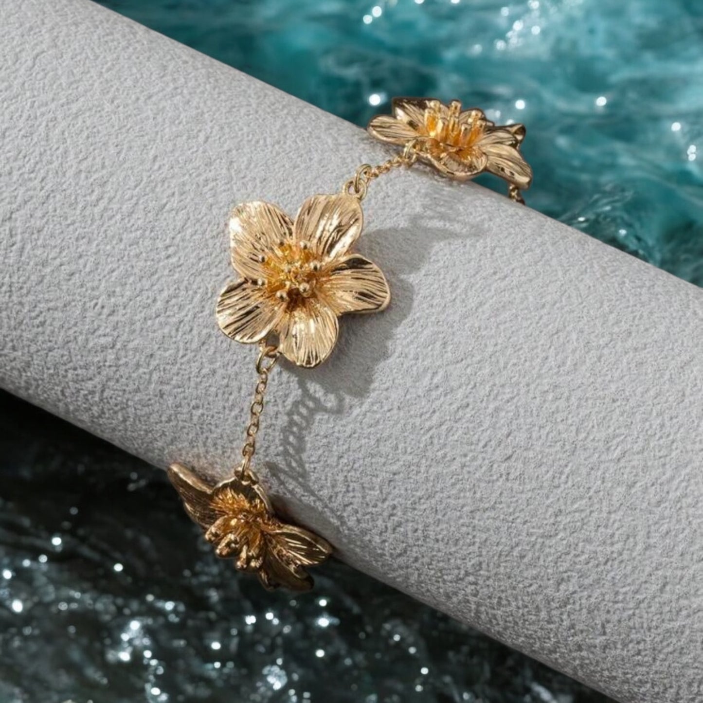 Flower power bracelet